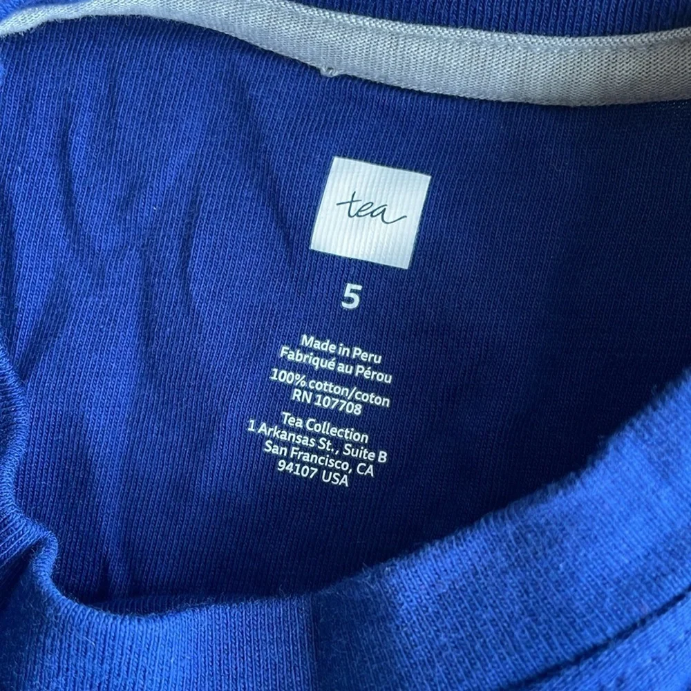 Tea Collection boys tee size 5